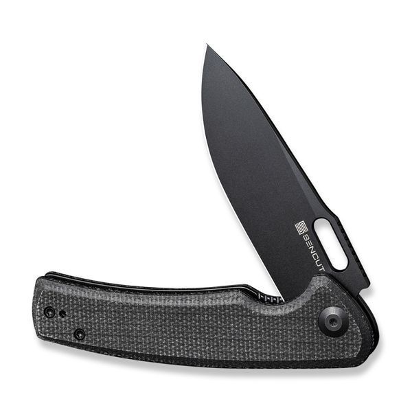 Ніж складаний туристичний Sencut Vesperon, (8.5 см) 9Cr18MoV / Micarta чорний 64370 фото