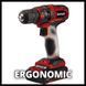 Акумуляторний шуруповерт Einhell TC-CD 18/35 Li (1x1,5 Ah) : 35 Нм професійний шуруповерт для дому (4513914) 4513914 фото 3
