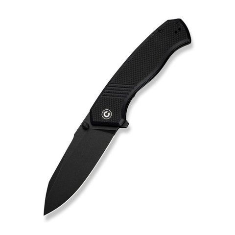 Ніж складаний туристичний Civivi Placoid, (9.3 см) 14C28N / G10 чорний 69275 фото