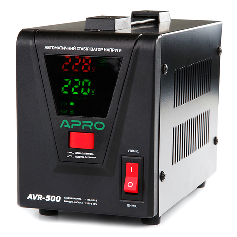 Стабілізатор напруги APRO AVR-500 AVR-500 фото