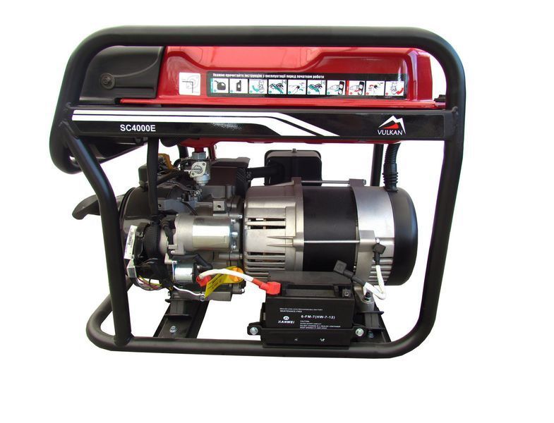 Бензиновий електрогенератор Vulkan SC4000E-II (34168) 3,8 кВт 1505797064 фото