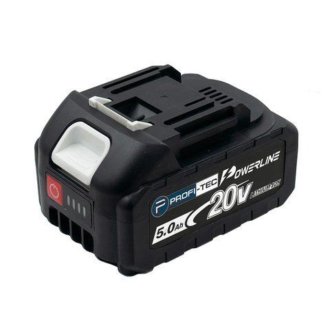 Акумуляторна батарея PROFI-TEC PT2050B POWERLine : 20V, 5C, 5.0 Аh, з індикатором заряду 005745 фото
