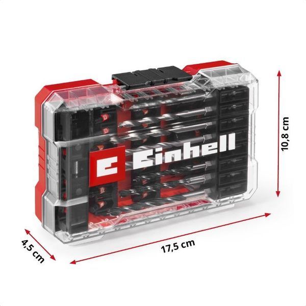 Професійний набір ударних біт і свердл einhell 39 шт, m-case (108759) 108759 фото