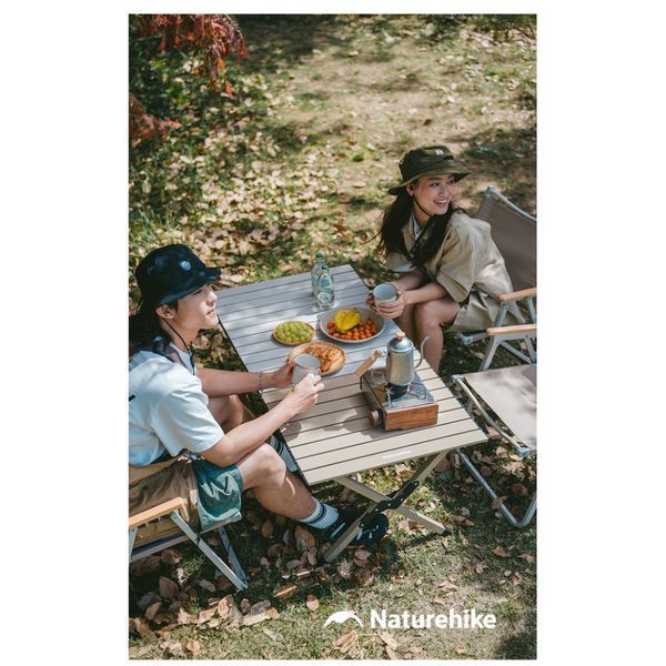 Складаний стіл Naturehike Star Jane T01 CNK2550JJ018, 119х60 см, вуглецева сталь, чорний 72803 фото