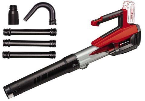 Якісна повітродувка акумуляторна Einhell GP-LB 18/200 Li GK - Solo : без АКБ, 18000 об/хв, 200 км/год, вага 2.2 кг 3433550 фото