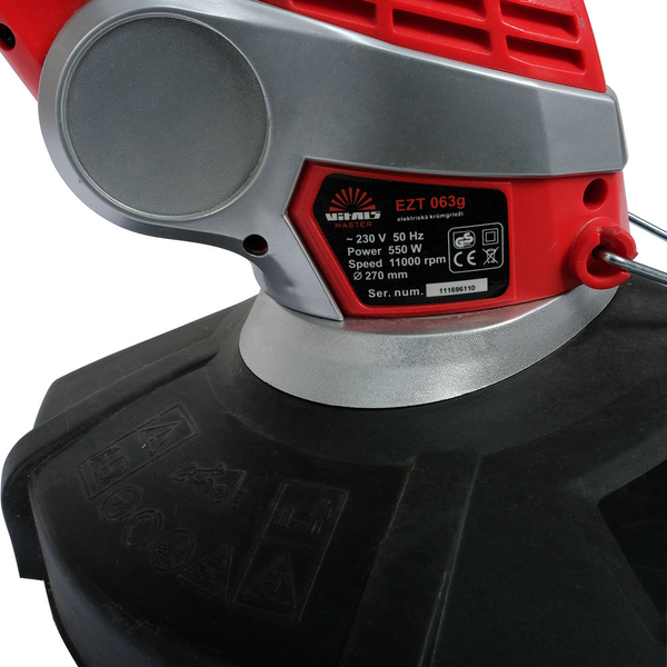 Професійний тример електричний Vitals Master EZT 063g : 550 Вт, 11000 об/хв, зкошування ліскою 270мм 54016 фото