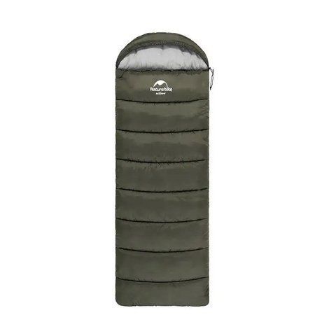 Спальник з капюшоном Naturehike U350S NH20MSD07, (-3&deg;C), лівий, темно-зелений 65277 фото