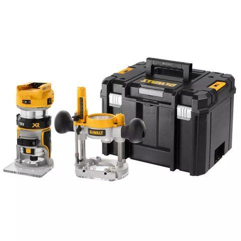 Професійний фрезер акумуляторний безщітковий DeWALT DCW604NT : Li-Ion 18 В, 25500 об/хв, без АКБ DCW604NT фото