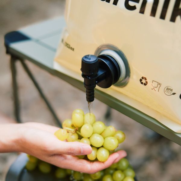 Складаний контейнер для води з поліетилену Naturehike CNK2450CF027, 10 л, блакитний 69014 фото