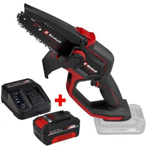 Пила ланцюгова акумуляторна EINHELL GP-PS 18/20 Li BL-Solo (18В 2.5а і зарядка) 2790198487 фото
