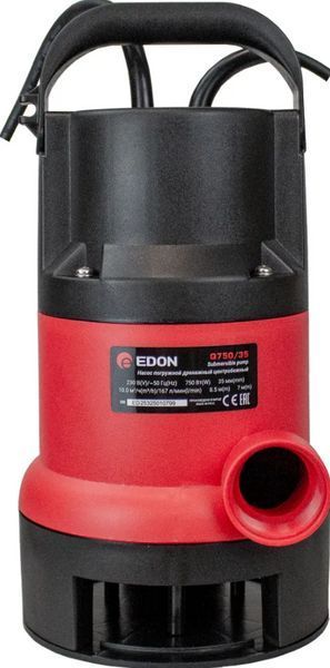 Дренажний насос EDON Q750/35 2730960776 фото