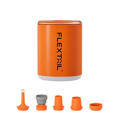 Насос-ліхтар кемпінговий Flextail Tiny Pump 2X, помаранчевий 69236 фото