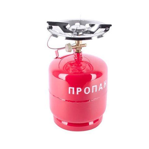 Плита газова кемпінг 8л INTERTOOL GS-0008 1644429321 фото