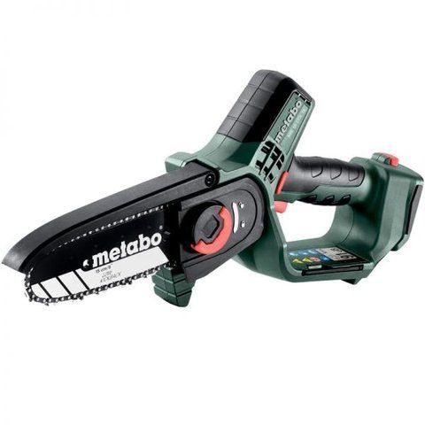 Потужна ручна акумуляторна ланцюгова пила Metabo MS 18 LTX 15 каркас : без АКБ, шина 15 см 600856850 фото