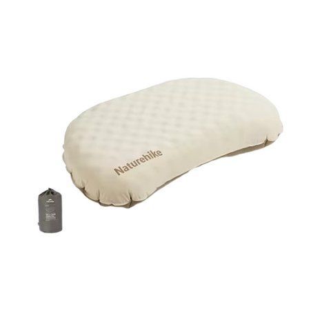 Подушка надувна ультралегка Naturehike CNK2300DZ024, 66х36 см, бежева 72986 фото