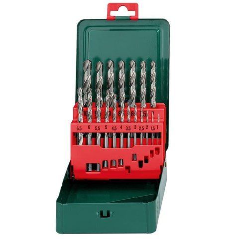 Набір свердел по металу Metabo HSS-G Promotion 19 предметів 627153000 627153000 фото