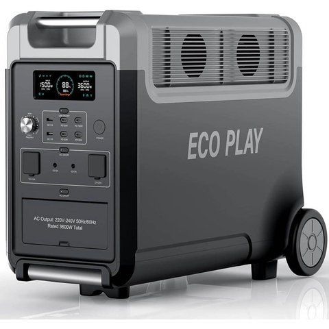 Потужна портативна електростанція 3600 Вт EcoPlay SYD-N051 : 3600 Вт, 3840 мА/год LifePo4 SYD-N051 фото