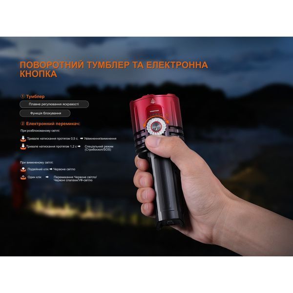 Ліхтар пошуковий ручний Fenix LR35R PRO | Лімітована серія 73546 фото