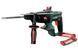 Потужний акумуляторний перфоратор Metabo KHA 18 LTX : 2.2 Дж, 18В акум 2ампера і зарядка (600210890) 600210890 набір фото 8