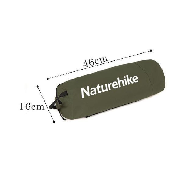 Ліжко складане Naturehike XJC05 NH20JJ001, Поліестер Oxford / алюміній, темно-зелене 70926 фото