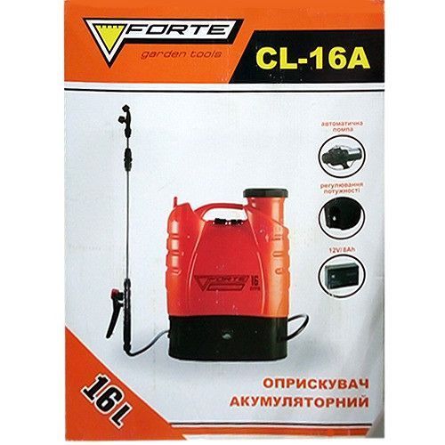 Обприскувач акумуляторний 16 л Forte CL-16A 1505796693 фото