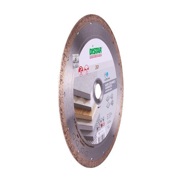 Диск алмазний відрізний Distar Hard ceramics Advanced 7D - 250 x 25.4 (11120349019) 1505797173 фото