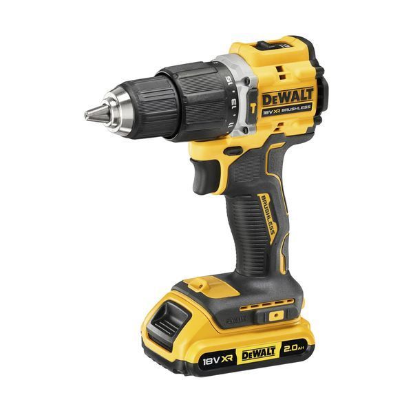 Шурупокрут акумуляторний DEWALT DCD100YD2T (2акум.18В 2Аг/зарядний/кейс/68Нм) DCD100YD2T фото