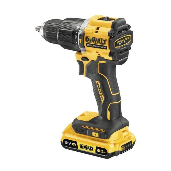 Шурупокрут акумуляторний DEWALT DCD100YD2T (2акум.18В 2Аг/зарядний/кейс/68Нм) DCD100YD2T фото