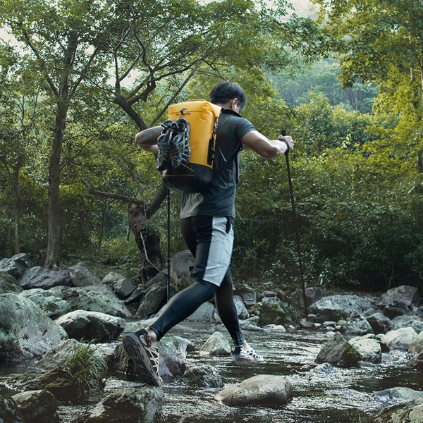 Рюкзак водонепроникний Naturehike NH21FSB04, 40л, бежевий 68958 фото