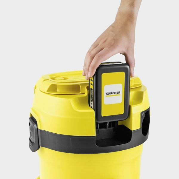 Порохотяг акумуляторний KARCHER WD 2-18 (2.5а і зарядка) 2662262923 фото
