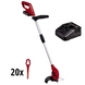 Тример акумуляторний Einhell GC-CT 18/24 Li : з АКБ 18V 2.0Ah + ЗП (3411125) 3411125 фото 1