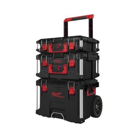 Професійний набір кейсів (3шт) MILWAUKEE PACKOUT (4932464244) 4932464244 фото