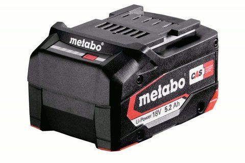 Акумулятор METABO Li-Power 18 V 625028000 (18В 5.2Аг) 2613343911 фото