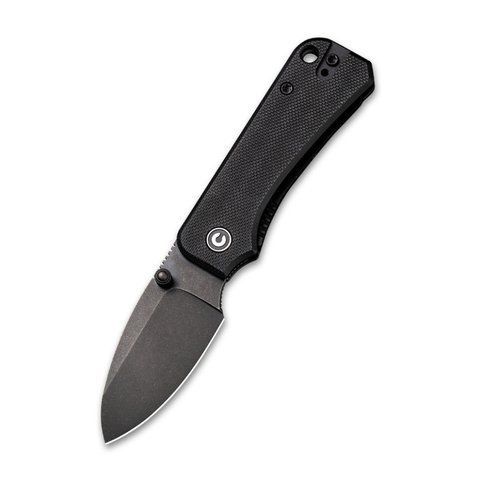 Ніж складаний кишеньковий Civivi Baby Banter, (5.9 см) Nitro-V / G10 чорний 64375 фото