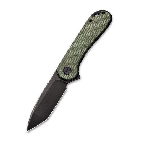Ніж складаний кишеньковий Civivi Elementum, (7.5 см) D2 / Micarta зелений 61804 фото