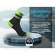 Шкарпетки водонепроникні Dexshell Pro visibility Cycling, р-р XL (47-49), з зеленою смугою 44366 фото 15