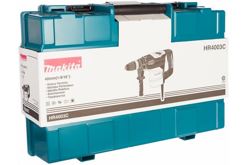 Перфоратор електричний MAKITA HR4003C SDS-MAX 40мм - 1100 Вт - 8,3 Дж 1505797429 фото