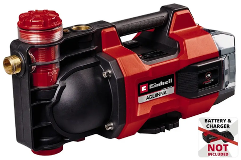 Насос садовий аккумуляторний Einhell AQUINNA 36/38 F LED (без АКБ та ЗП) 4180410 фото