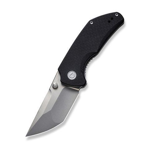 Ніж складаний кишеньковий Civivi Thug 2, (6.8 см) Nitro-V / G10 чорний 64354 фото