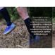 Водонепроникні шкарпетки Dexshell Longlite Socks 2.0, блакитні полоски, розмір XL (47-49) 70417 фото 10