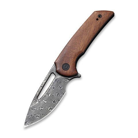 Ніж складаний кишеньковий Civivi Odium, (6.7 см) Damascus / Guibourtia Wood 66241 фото