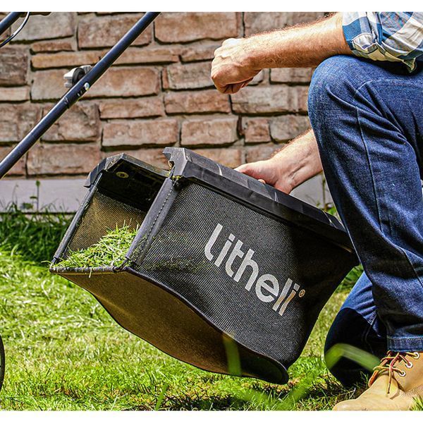 Акумуляторна газонокосарка Litheli, живлення від павербанку (УМБ Litheli Power Bank 20000 mAh, 45 W, 4А SE в комплекті) 69205 фото