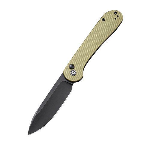 Ніж складаний туристичний Civivi Elementum Pocket, (8.9 см) 14C28N / Micarta оливковий 61109 фото