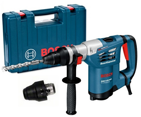 Професійний ударний електричний перфоратор Bosch GBH 4-32 DFR : 900 Вт, 4,2 Дж (0611332100) 0611332100 фото