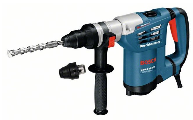 Професійний ударний електричний перфоратор Bosch GBH 4-32 DFR : 900 Вт, 4,2 Дж (0611332100) 0611332100 фото