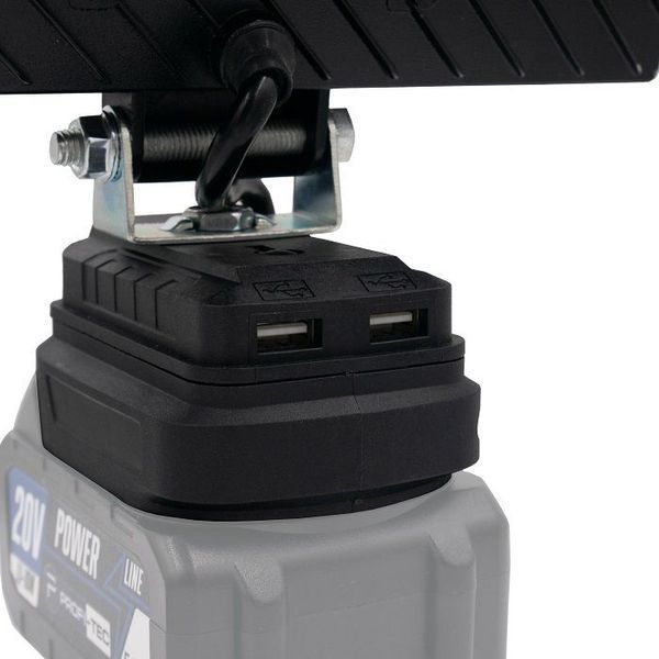 Ліхтар акумуляторний PROFI-TEC PT003G (20В/каркас) 005336 фото