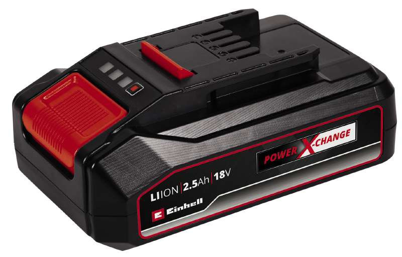 Потужний зарядний пристрій і акумулятор Einhell 18V 2.5 Аh Starter Kit Power-X-Change 4512097 фото