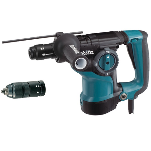 Професійний електричний перфоратор MAKITA HR 2811 FT : 800 Вт, 2.9 Дж, SDS-Plus HR2811FT фото