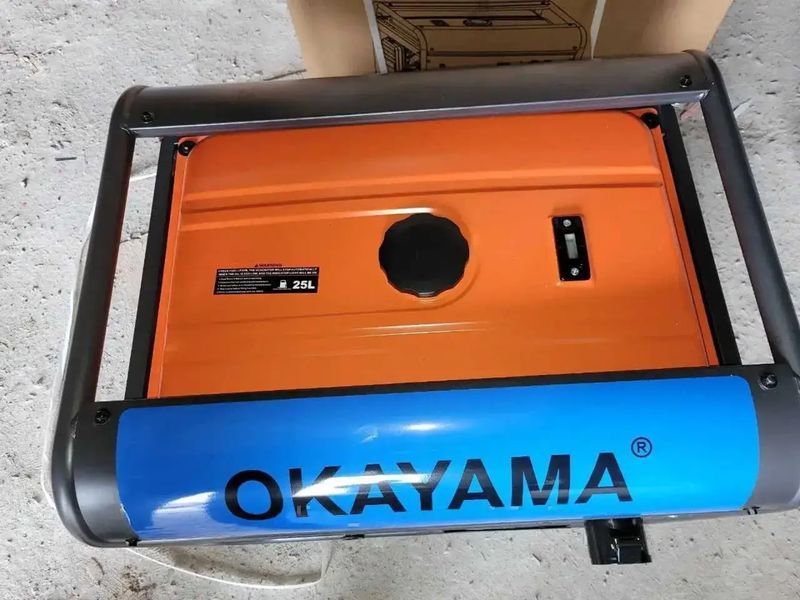 Генератор бензиновий OKAYAMA PT9500 (9.0-9.5кВт/електростартер) 2837282783 фото