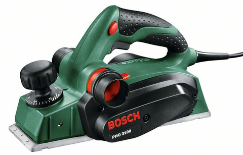 Професійний рубанок електричний Bosch PHO 3100 : 750 Вт, ширина/глибина обробки 82мм/0-3,1 мм (0603271100) 0603271100 фото